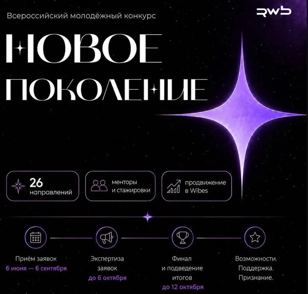 Всероссийский молодежный конкурс «Новое Поколение»